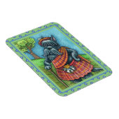 スコットランドテリアスコットドッグプライドキルトスポラン マグネット (右側)