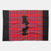 スコットランドテリアズキッチンタオルギフト キッチンタオル (横)