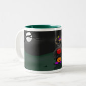 スコットランドテリアハロウィン ツートーンマグカップ (正面左)