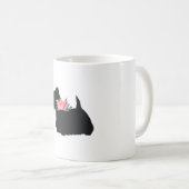 スコットランドテリア犬 コーヒーマグカップ (正面右)