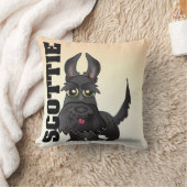 スコットランドテリア クッション (ブランケット)