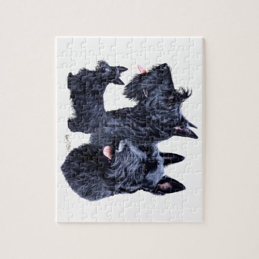 スコットランドテリア ジグソーパズル (縦)
