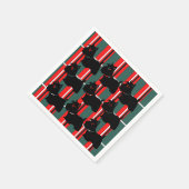 スコットランドテリア スタンダードカクテルナプキン (角)