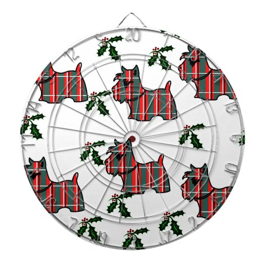 スコットランドテリア ダーツボード (正面)