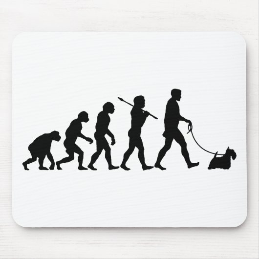 スコットランドテリア マウスパッド (正面)