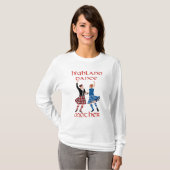 スコットランドハイランドダンスの母 Tシャツ (正面フル)