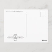 スコットランドハイランド絵葉書 ポストカード (裏面)