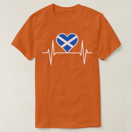 スコットランドハートビート Tシャツ (デザイン正面)