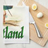 スコットランドバグパイパー キッチンタオル (四つ折り)