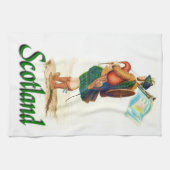 スコットランドバグパイパー キッチンタオル (横)