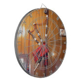 スコットランドバグパイプタータンチェックプレイドミュージカル楽器 ダーツボード (正面左)