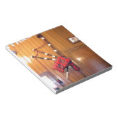 スコットランドバグパイプタータンチェックプレイドミュージカル楽器 ノートパッド (アングル)