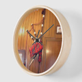 スコットランドバグパイプタータンチェックプレイドミュージカル楽器 壁時計 (傾斜)