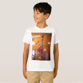 スコットランドバグパイプタータンチェックプレイドミュージカル楽器 Tシャツ (正面フル)