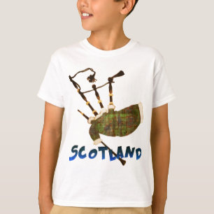 スコットランドバグパイプ Tシャツ