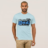 スコットランドパパは最高の Tシャツ (正面フル)