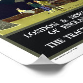 スコットランドフォーンス飛んでいるブリッジ ポスター (角)