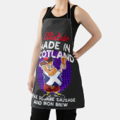 スコットランドフレーズスクエアソーセージと鉄醸造で作られる エプロン (インサイチュ)