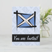 スコットランドブラシ旗 招待状 (スタンド正面)