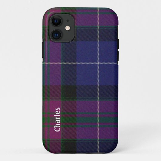 スコットランドプライドタータンチェックプレイド Case-Mate iPhoneケース (裏面)