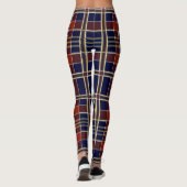 スコットランドプレイドのレギグ レギンス (裏面)