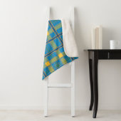 スコットランドプレイドタータンチェック毛布 シェルパブランケット (インサイチュ)