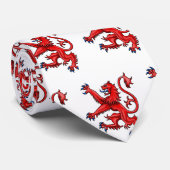 スコットランドライオンの暴走 ネクタイ (ロール)