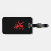 スコットランドライオン横行 ラゲッジタグ (裏面横)