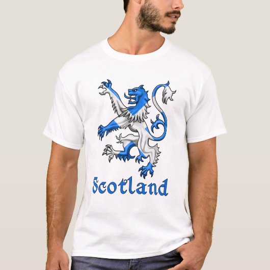 スコットランドライオン横行 Tシャツ (正面)