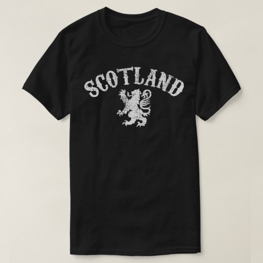 スコットランドライオン Tシャツ (デザイン正面)