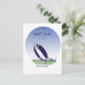 スコットランドラグビー,トニー・フェルナンデス ポストカード (スタンド正面)