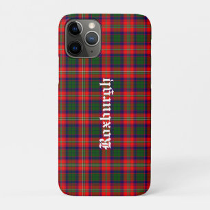 スコットランドロックスバーグディストリクトパーソナライズされたタータンチェック iPhone 11 PROケース