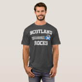 スコットランドロックスヴィンテージカーリング Tシャツ (正面フル)