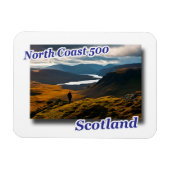 スコットランドロードトリップ風景磁石 マグネット (横)