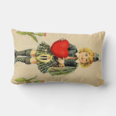 スコットランドヴィンテージのコスチューム少年が大好き ランバークッション (裏面)