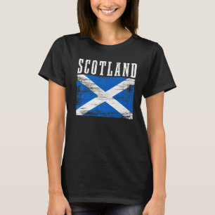 スコットランドヴィンテージスコットランド国旗のプライド1 Tシャツ