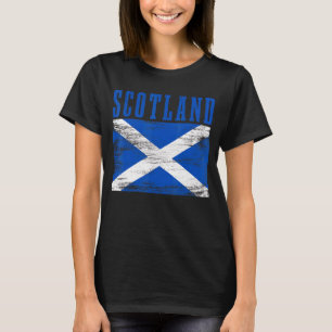 スコットランドヴィンテージスコットランド国旗のプライド Tシャツ