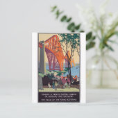 スコットランドヴィンテージ旅行はがき ポストカード (スタンド正面)