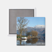 スコットランド中部のロッチ・ロモンド マグネット (正面/裏面)