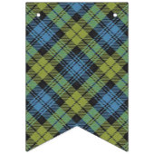 スコットランド人のキャンベル家族のタータンチェック バンティングフラッグ (第2の旗)