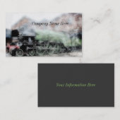 スコットランド人のグランジな名刺を飛ばすヴィンテージ 名刺 (正面/裏面)