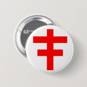 スコットランド人の十字のPatteeはTemplarをナイト爵に叙します 缶バッジ (正面&裏面)