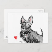 スコットランド人の恋 ポストカード (正面/裏面)