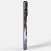 スコットランド人の鹿が雪のクリスマスを過ごした Case-Mate iPhoneケース (裏面 / 右)