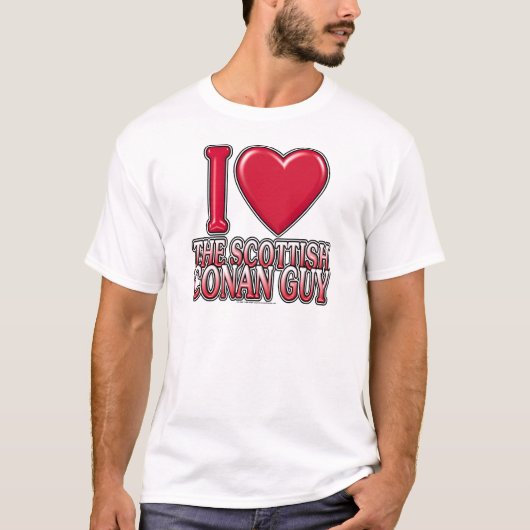 スコットランド人のConanの人 Tシャツ (正面)