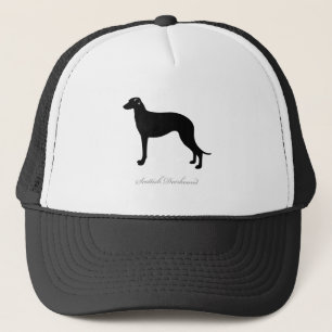 スコットランド人のDeerhoundのシルエット キャップ
