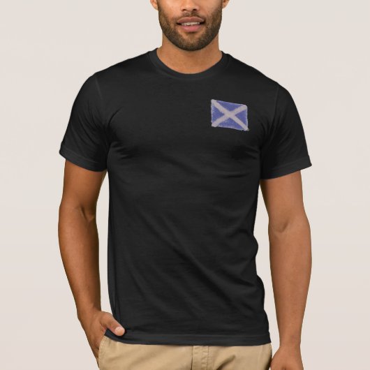 スコットランド人のSaltireのTシャツ Tシャツ (正面)