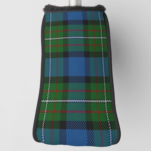 スコットランド人は一族のFergussonファーガソンのタータンチェックを着色します ゴルフヘッドカバー (回転90)