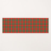 スコットランド人は一族のGregor MacGregorのタータンチェックを向きます ヨガマット (正面(横))