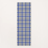 スコットランド人は一族のHannayのタータンチェックを向きます ヨガマット (正面)